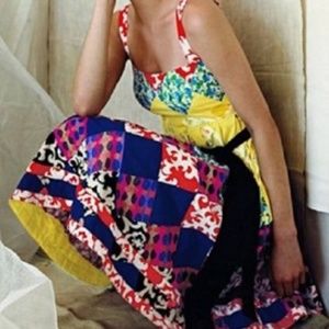 Anthropologie Patchwork Dress - MAEVE